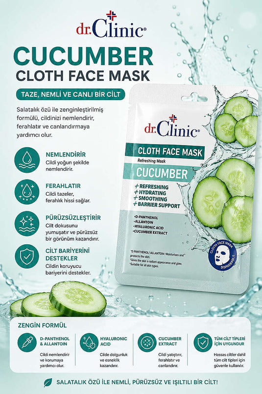 Dr. Clinic Masque En Papier Concombre