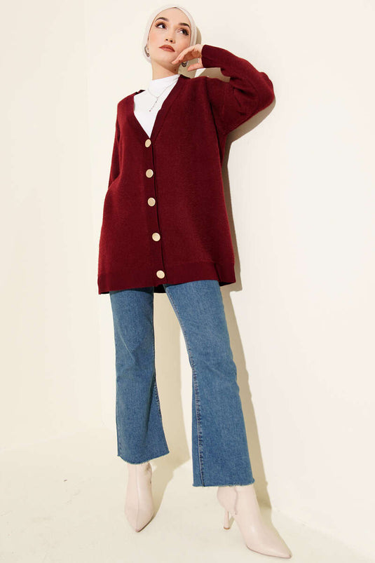 Gilet Basic En Maille Confortable Bord De Mer