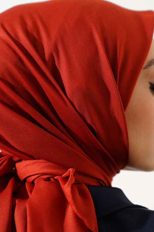 Düz Soft Eşarp Kiremit -98