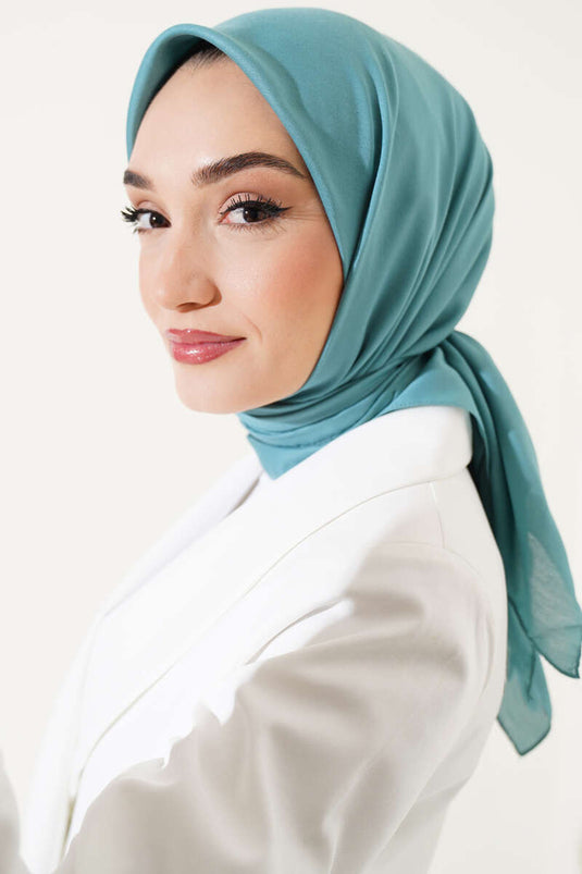 Düz Soft Eşarp Mint -41