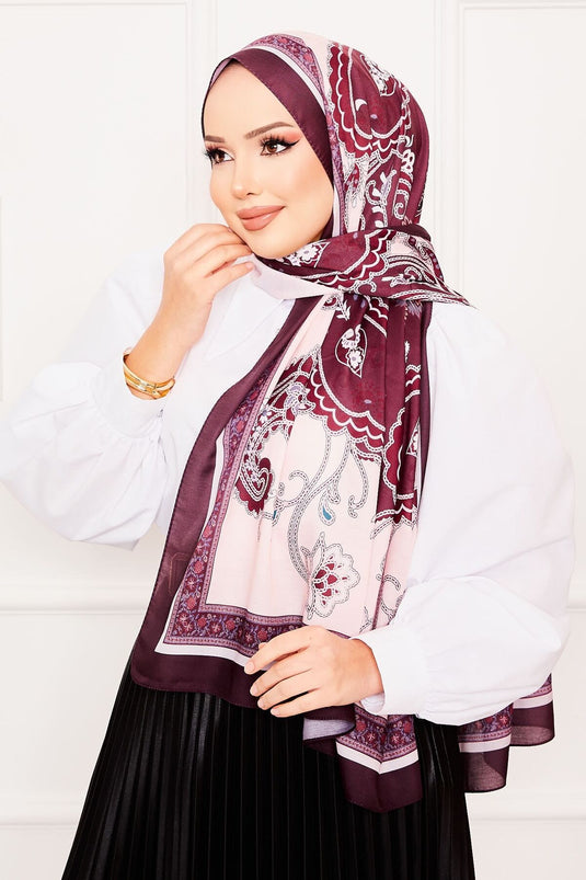 Chal suave con patrón Efsun -8