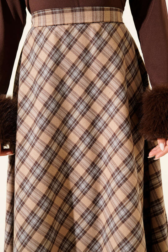 تنورة إيكوسيلي كلوش لاتيه