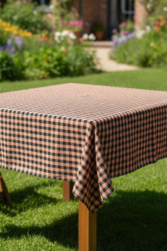 Ekoseli Tablecloth Brick Red