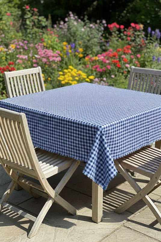 Ekoseli Tablecloth Blue