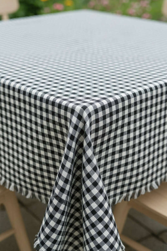 Ekoseli Tablecloth Black
