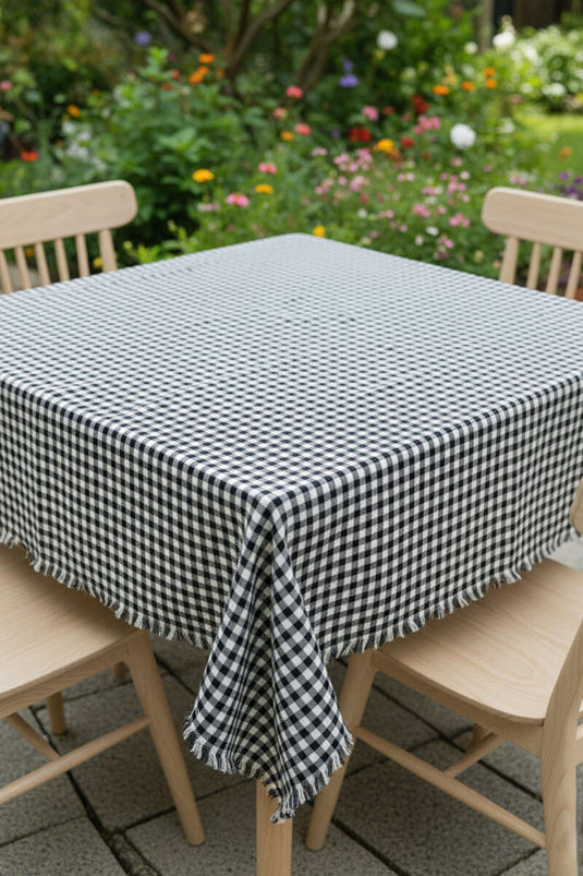 Ekoseli Tablecloth Black