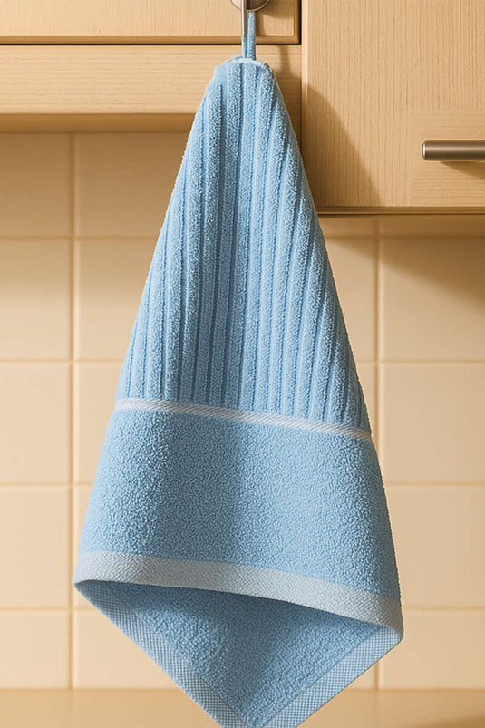 Torchon de cuisine bleu Eksport