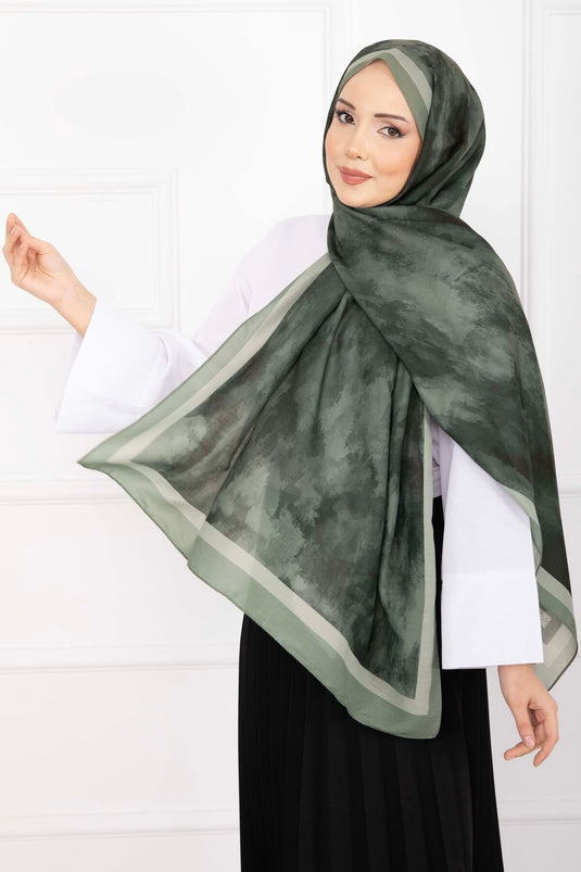 Elegance Desenli Şal Serisi Mint