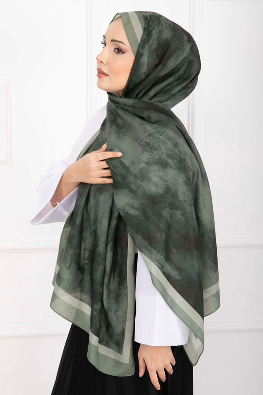 Elegance Desenli Şal Serisi Mint