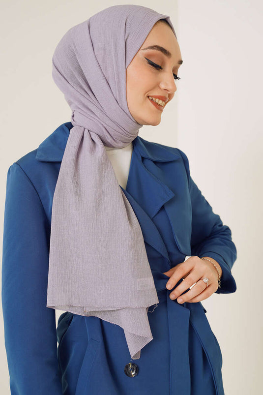 Elegant Series Light Lilac Scarf -9