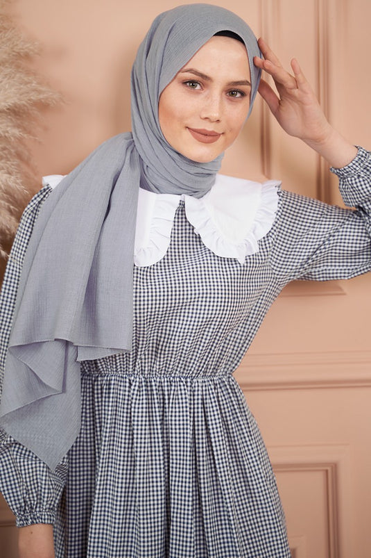 Elegant Series Gray Scarf -55