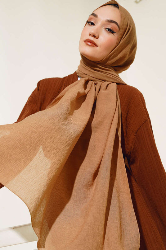 Elegant Series Caramel Scarf
