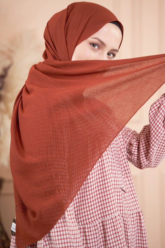 Châle à carreaux de la série Elegant