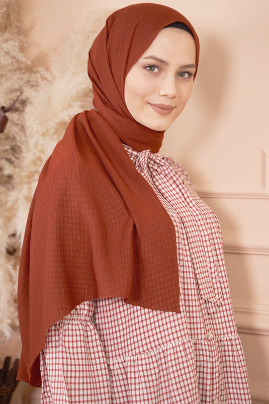 Châle à carreaux de la série Elegant