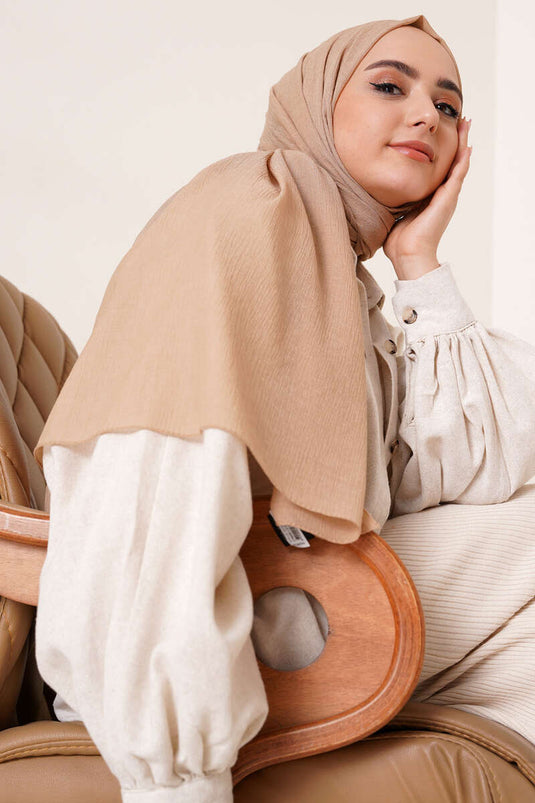 Elegant Series Latte Shawl -28