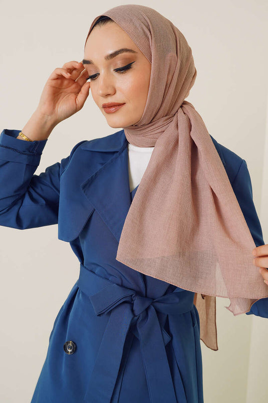 Elegant Serisi Toz Pembe Şal