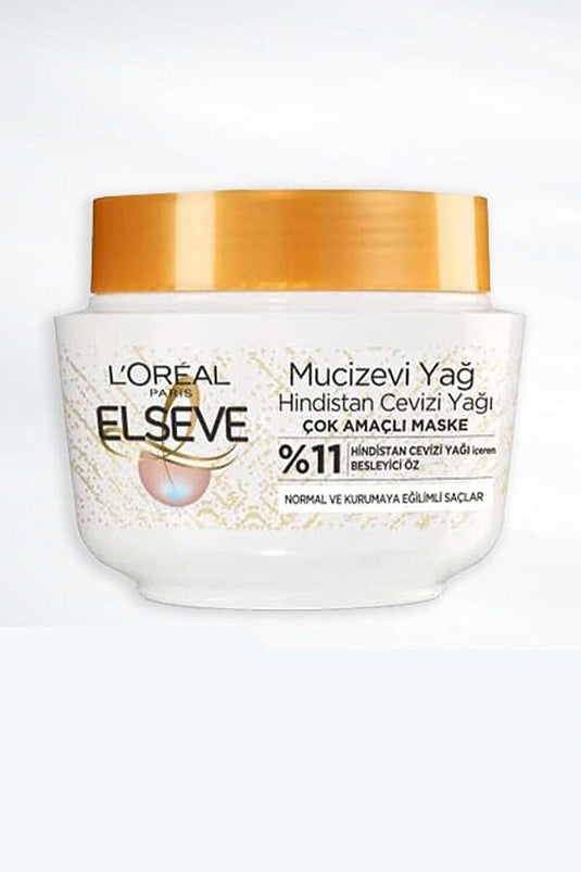 Mascarilla Capilar Multiusos Elseve Con Aceite De Coco 300 Ml