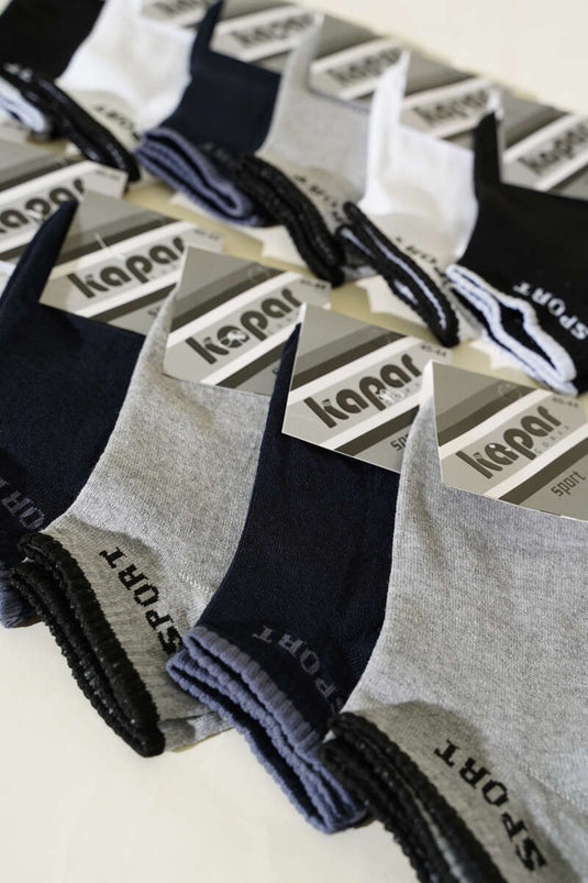 Lot de 12 paires de chaussettes assorties pour hommes 1