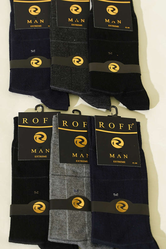 Chaussettes courtes en bambou pour homme, lot de 6, assortiment 1