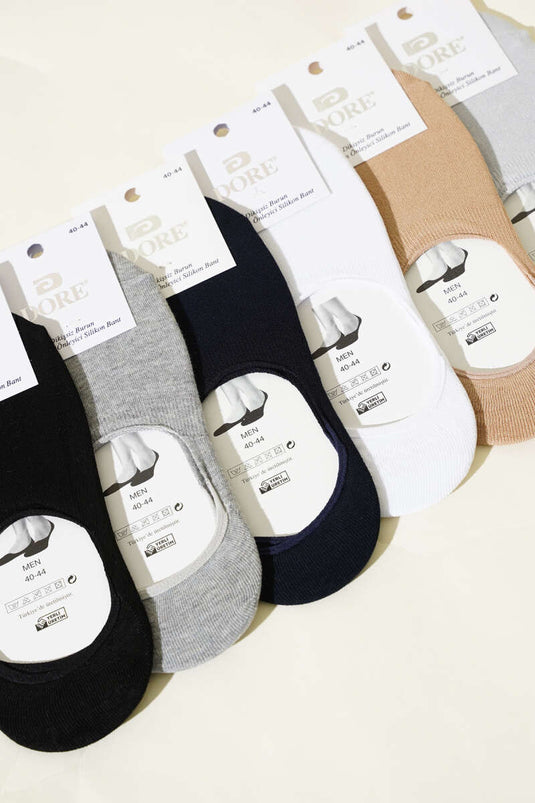 مجموعة جوارب راقصة الباليه السيليكونية للرجال، عبوة من 6 قطع، 1