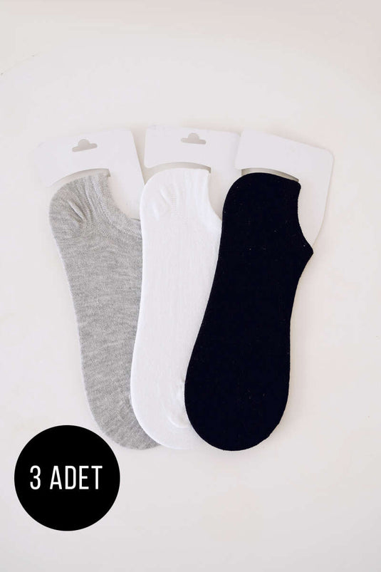 Men's Sneaker Triple Socks Assortment 1