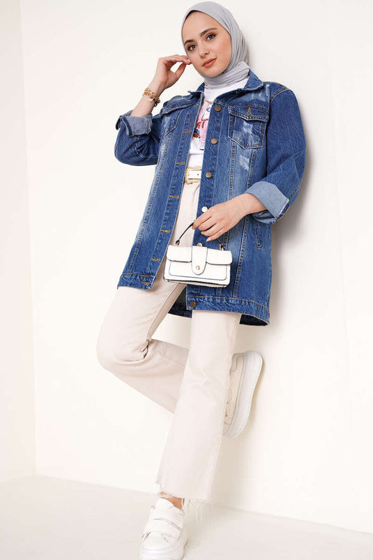 Faded Denim Jacket
