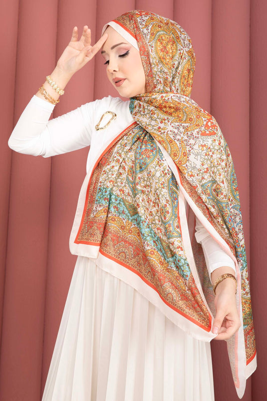 Ethnic Pattern Scarf Series -11