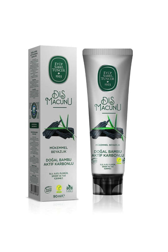 Eyüp Sabri Tuncer Dentifrice Naturel au Charbon de Bambou 90 ml