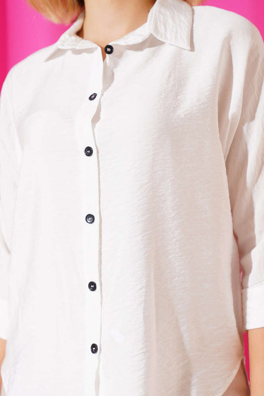 Fakir Kol Basic Shirt White