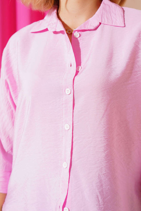 قميص فاكير كول الأساسي باللون الوردي