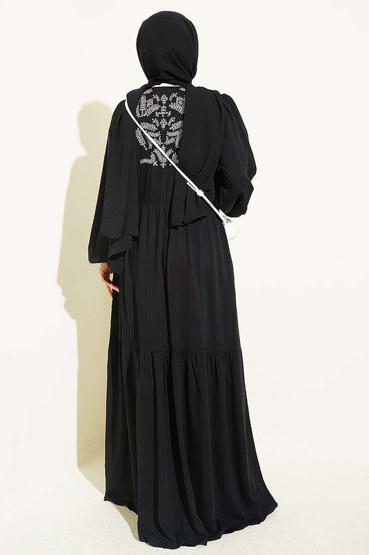 Robe Belmando Brodée Noire