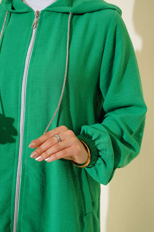 Casual 2-delt jakkesæt Benetton med lynlås