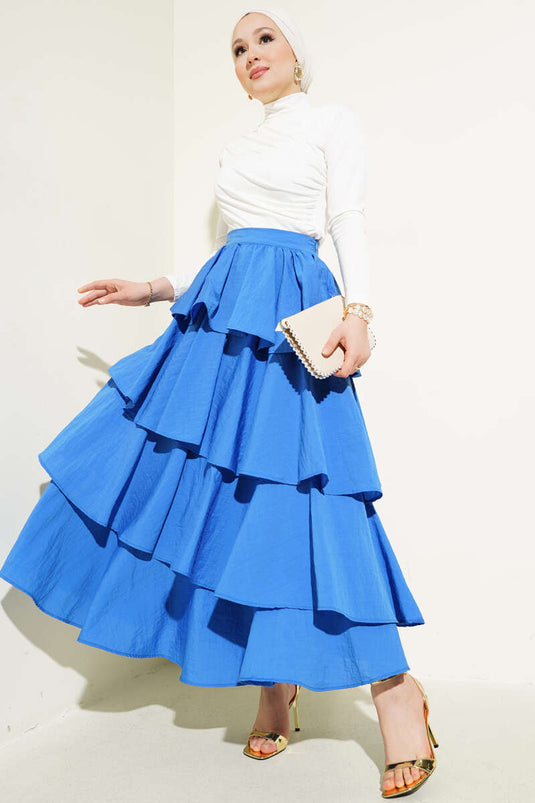 Lagenrock mit Reißverschluss Saxe