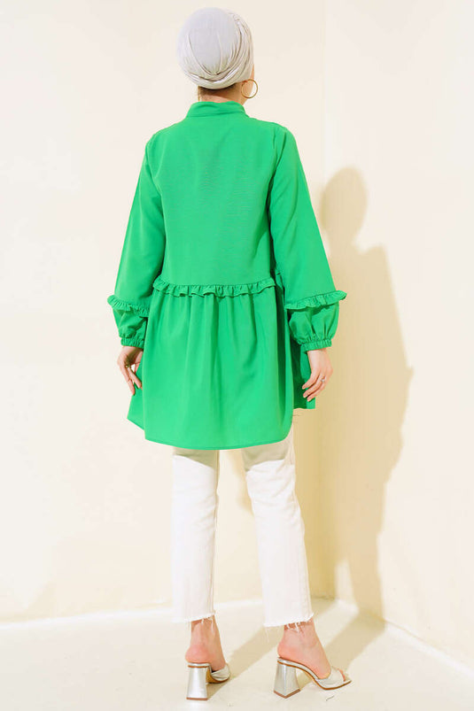 Ruffled Tunic Benetton