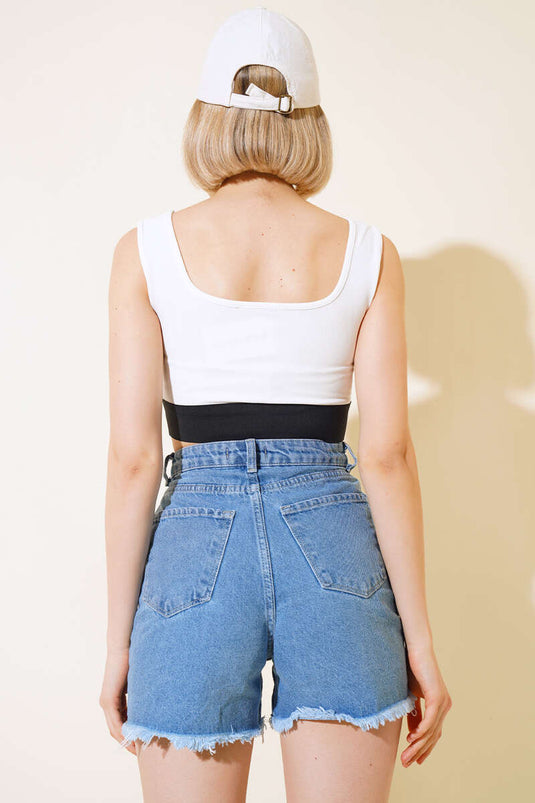 مضلع المطبوعة بوستير الأبيض