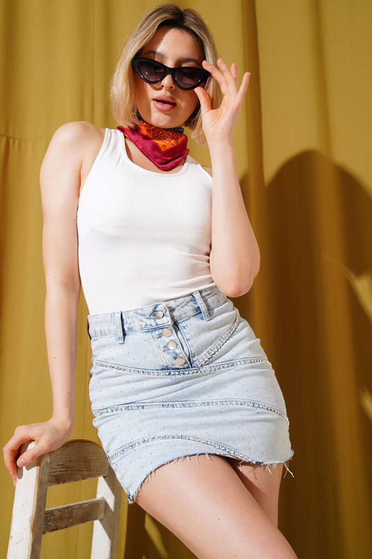 Fitted Sports Body Ecru