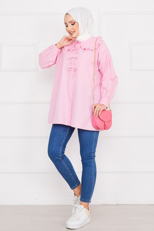 Tunique à nœud Poudre