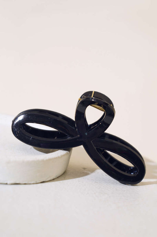 Bow Hairpin Black