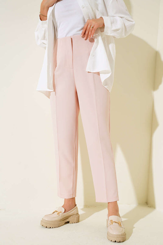 Flato Detailed Pants Powder