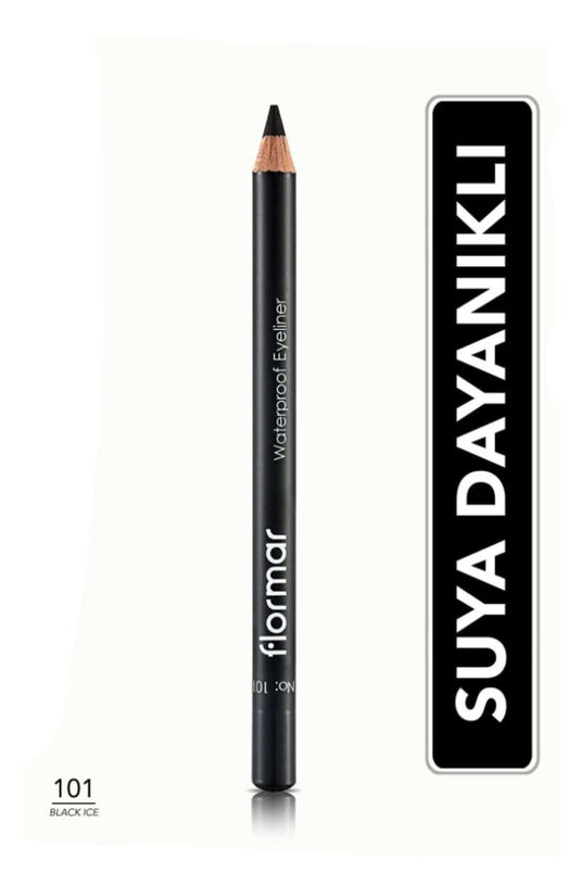 Flormar Wasserfester Eyeliner Schwarz