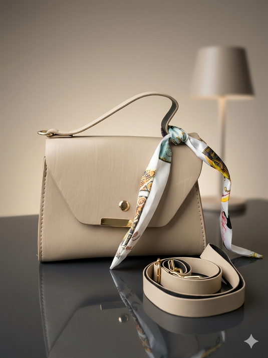 Sac À Main Et Épaule Avec Détail Foulard -133
