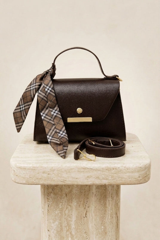 Handtasche Mit Schalldetail Für Hände Und Schultern
