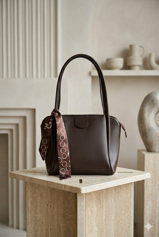 Scarf Hand and Shoulder Bag -11