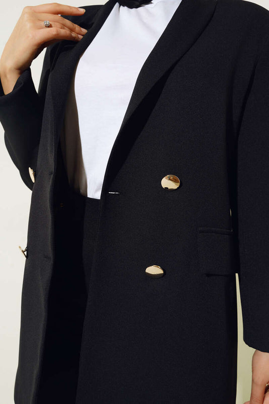 جاكيت غارنيلي كروفيز أسود