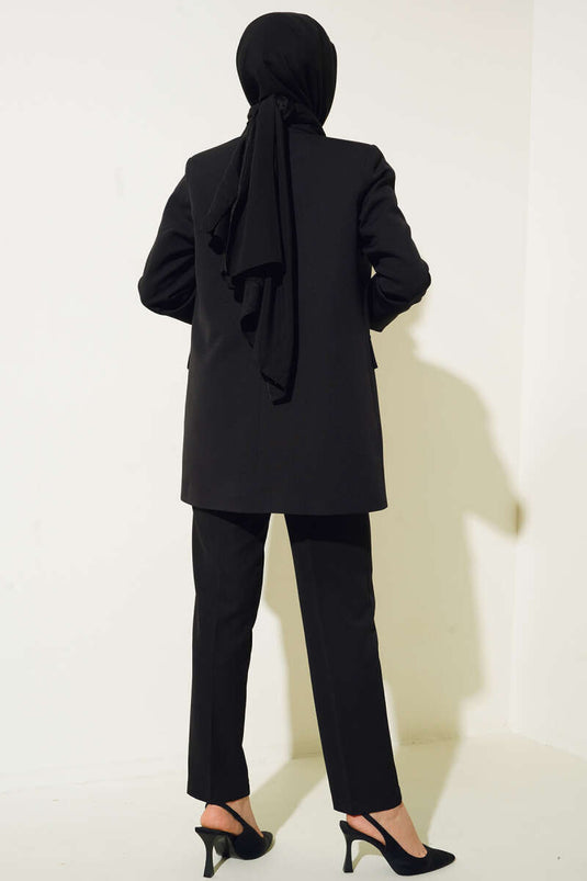 جاكيت غارنيلي كروفيز أسود