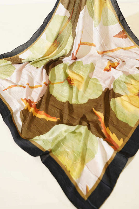 Poppy Pattern Bamboo Kash 3-Piece Assorted Scarf Set 2