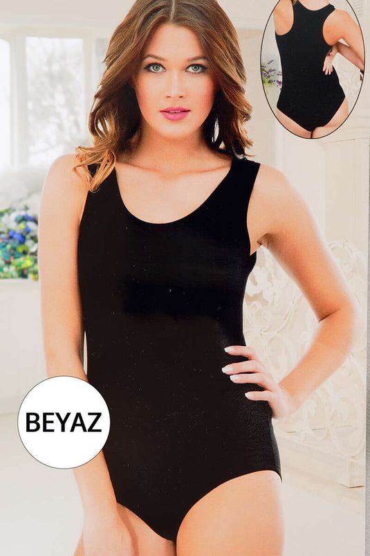 Wide Strapped Snap Body White