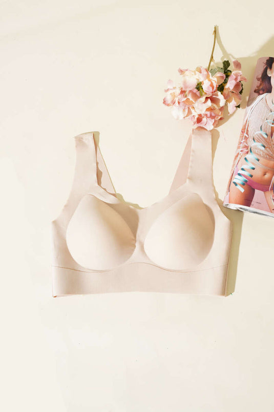 Wide Strap Zero Feel Ziro Gram Bra Ten