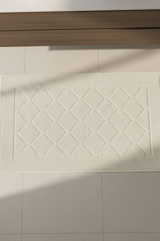 Geometrik Desen Banyo Paspası Asorti 1