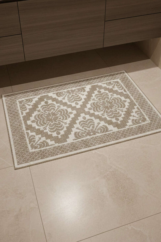 Geometrik Desen Banyo Paspası Asorti 9
